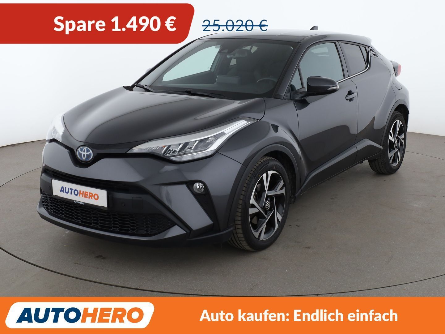 Toyota C-HR 1.8 Hybrid Lounge Aut BiLED CAM ACC SHZ LHZ foto 1