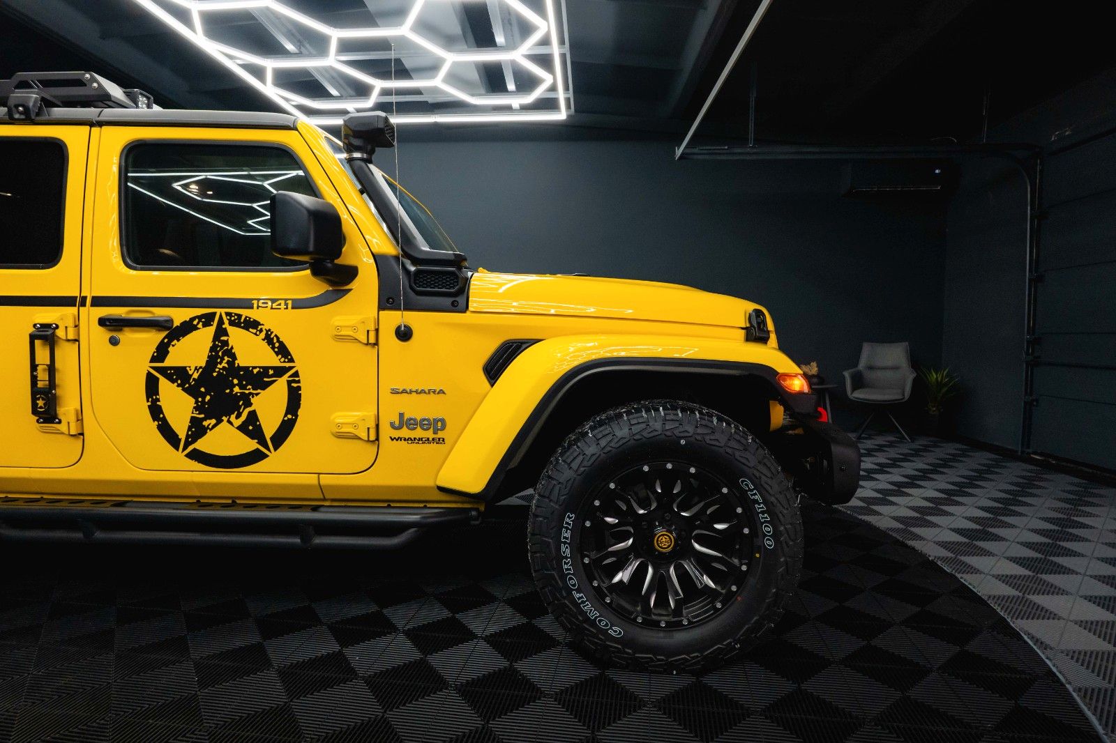Fahrzeugabbildung Jeep Wrangler 3.6 V6 UNLIMITED SAHARA OFFROAD 4x4 LED