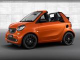 Smart fortwo cabrio 66 kW twinamic SPORT RüKam SHZ - Smart: Orange