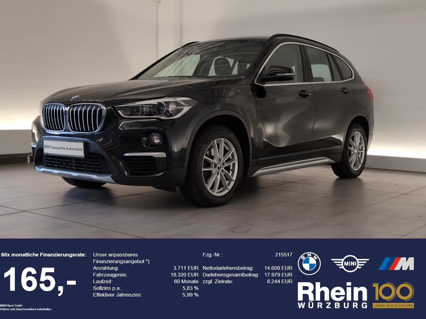 BMW X1 xDrive18d X Line Navi/LED/SHZ/PDCvo+hi/SLI Na