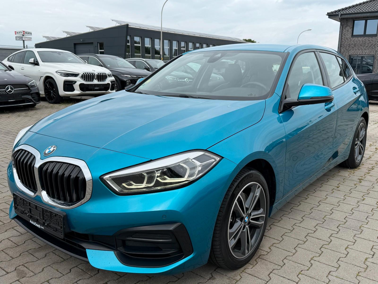 BMW 116dA Snapper Rock Blau Metallic *Msport lenkrad