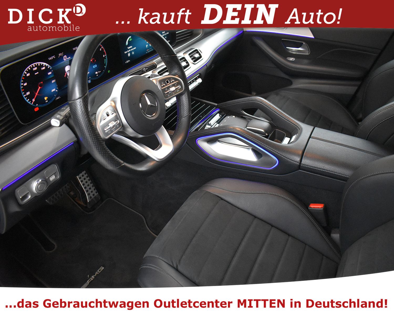 Fahrzeugabbildung Mercedes-Benz GLE350de 2X AMG Line NIGHT+PANO+STDHZ+360+ACC+21