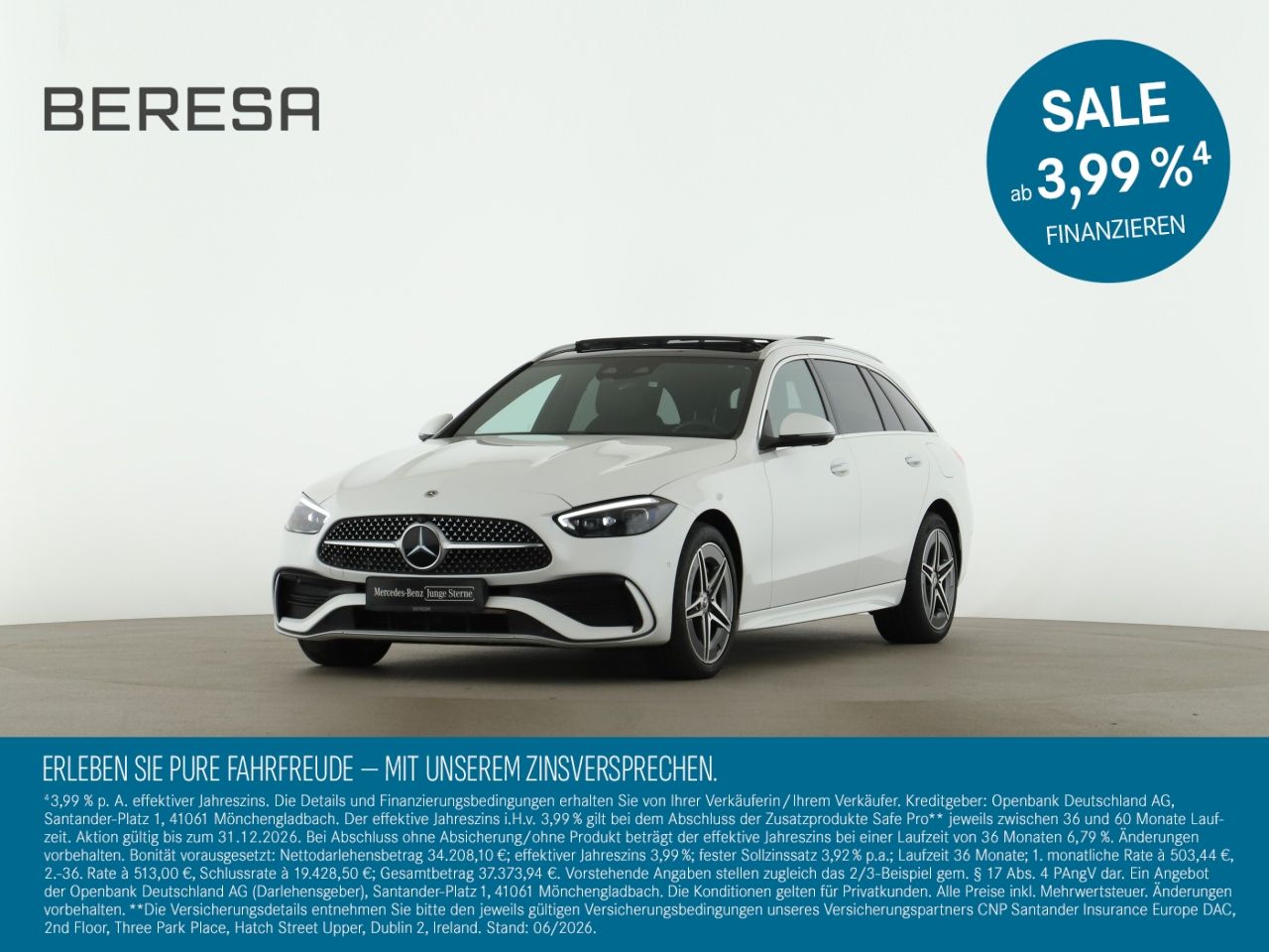 MERCEDES-BENZ C 300 e T AMG Leder Pano AHK Massage Distronic
