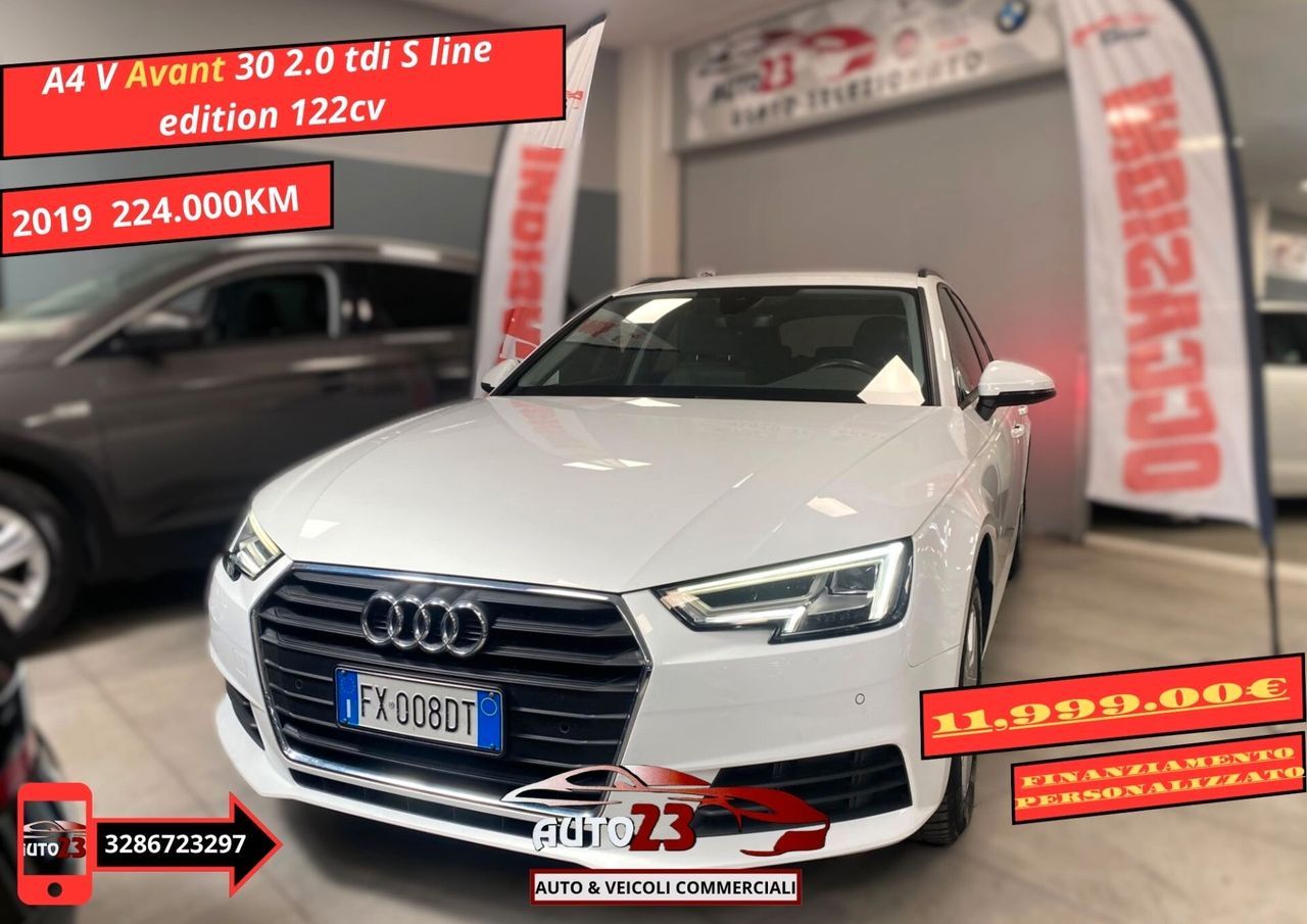 AUDI Audi A4 Avant 30 TDI S tronic line edition