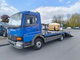 Mercedes-Benz ATEGO 812 ABSCHLEPPWAGEN MIT RAMPE + SEILWINDE - Mercedes-Benz 812