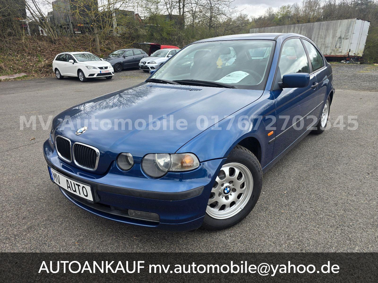 BMW 316ti Compact SAUBER"KLIMA"ALU"PDC"ROSTFREI*