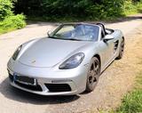 Porsche 718 Boxster PDK, Navi, SAGA, GT-Silber, Approved - Porsche Boxster Gebrauchtwagen in Düsseldorf