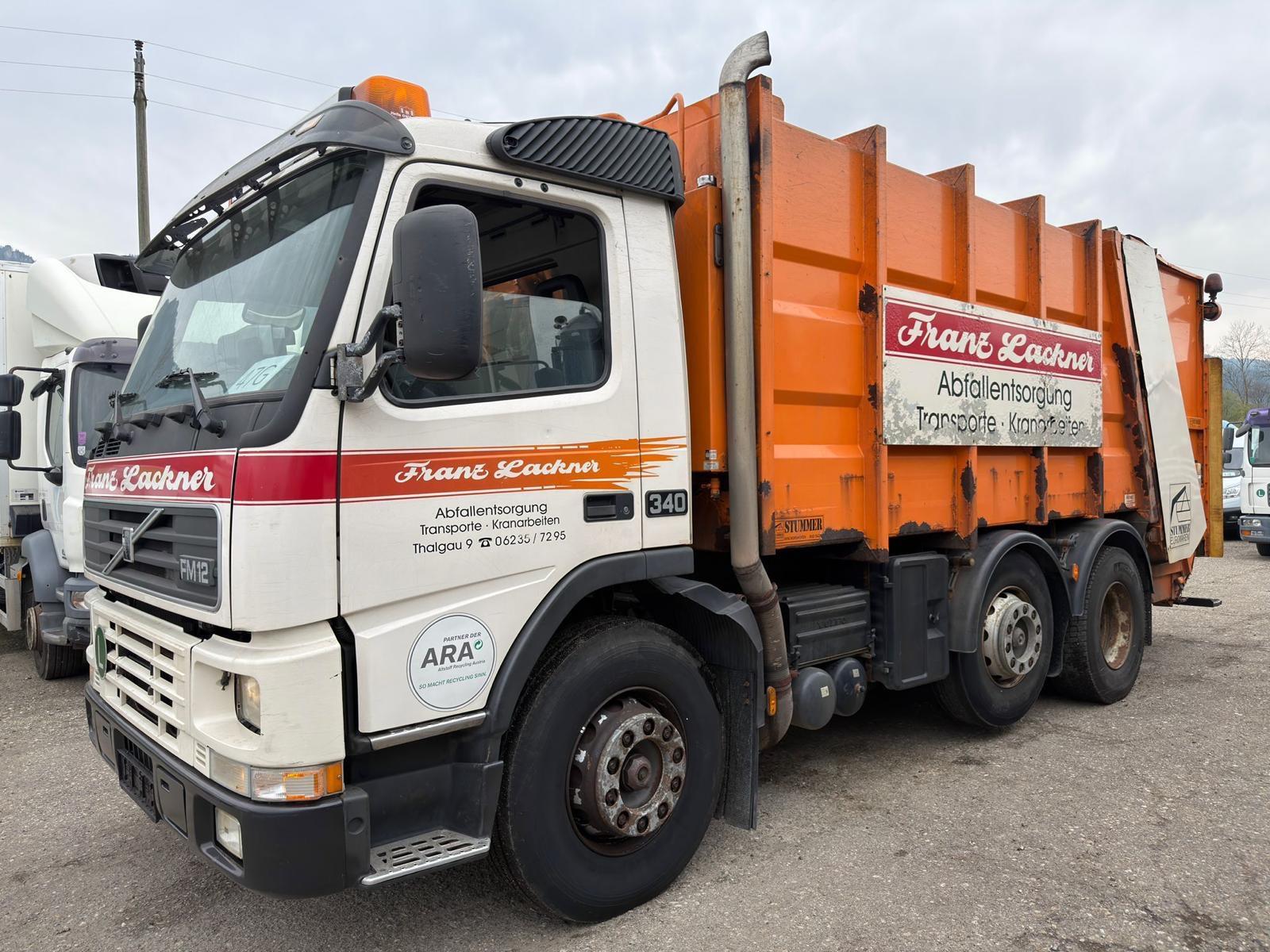 Volvo FM 12-340 6X2 MÜLLWAGEN*2000*1HAND*LIFTACHSE*