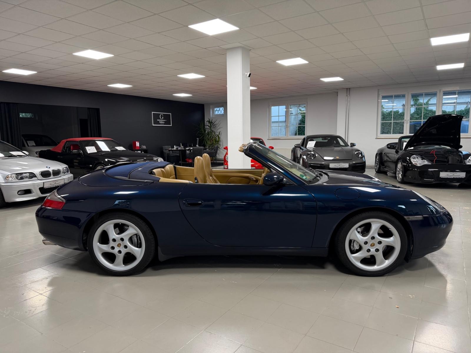 PORSCHE 911 996 CARRERA 4 CABRIOLET 3.4 300ch TIPTRONIC S - CUIR - SIÈGES CHAUFFANTS - GPS - HISTORIQUE PORSCHE