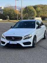 Mercedes-Benz C 250 T AMG Line Autom. Night Paket C43 Umbau - gebrauchte Mercedes-Benz C 250 aus dem Jahr 2017