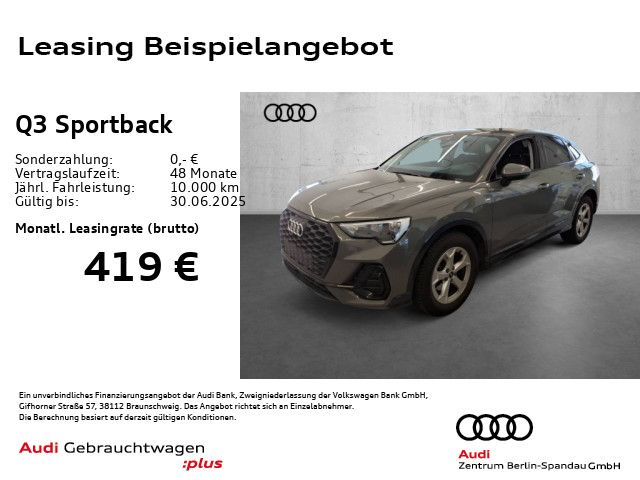 AUDI Q3 Sportback 35 TFSI S line S tronic *ACC*AHK*