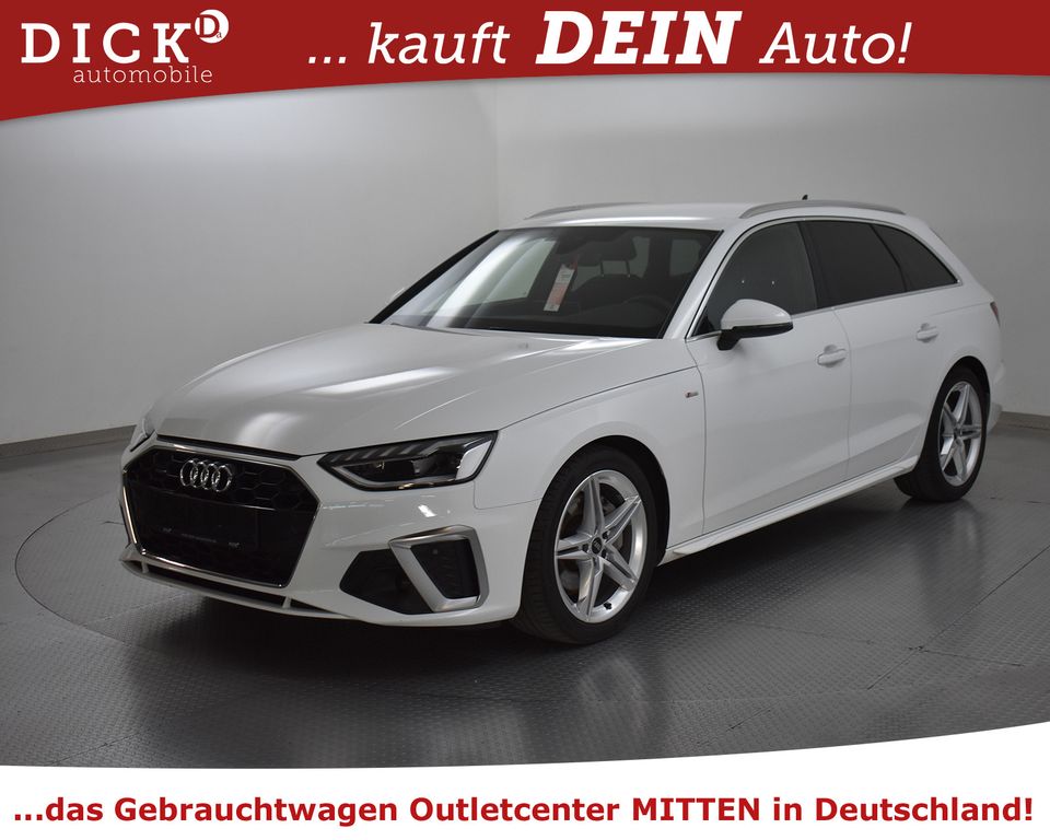 Audi A4 Av 40d Quatt Sport S LINE+B&O+LED+STANDHZ+18"