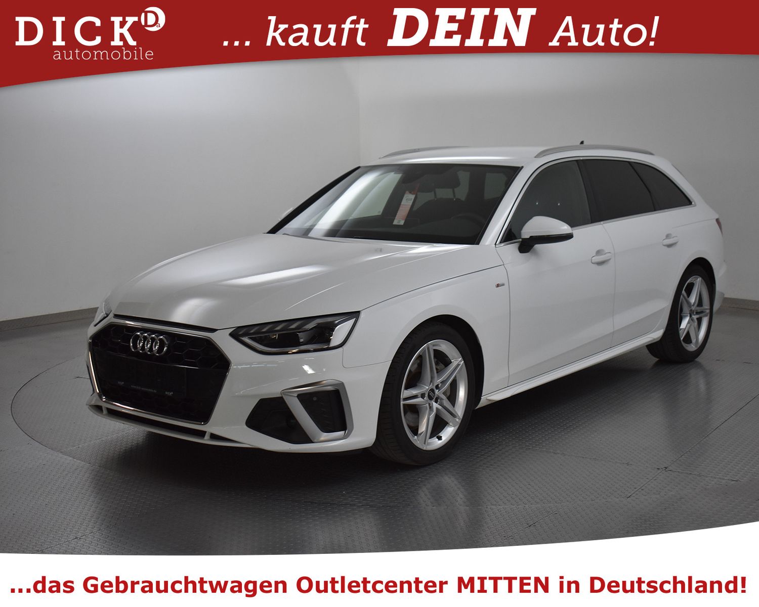 AUDI A4 Av 40d Quatt Sport S LINE+B&O+LED+STANDHZ+18" - Image 4