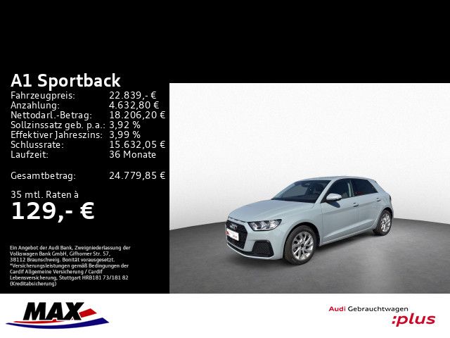 A1 Sportback 30 TFSI ADVANCED VCP+NAVI+SMARTPHON