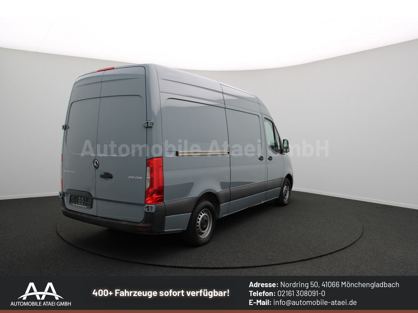 Fahrzeugabbildung Mercedes-Benz Sprinter 316 3-Sitzer *KLIMA* (6992)