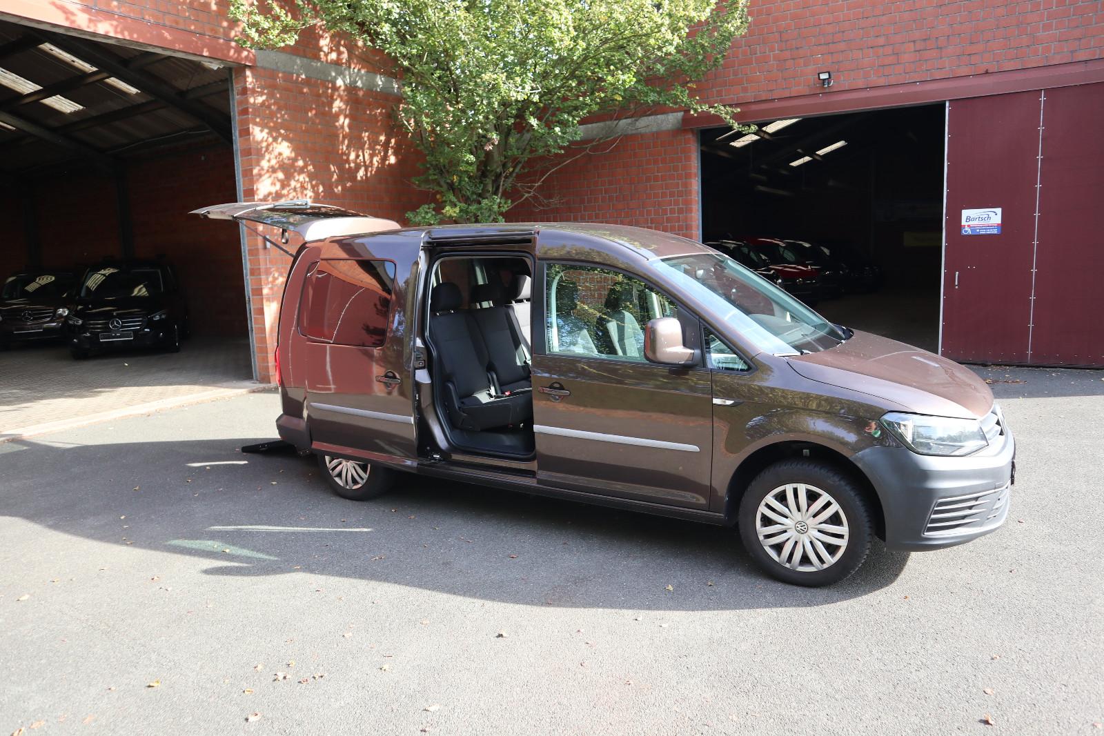 Volkswagen Caddy Maxi*rollstuhlgerecht*Wenderampe*AMF-Bruns