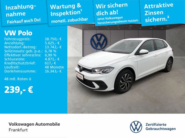 Volkswagen Polo 1.0 TSI Life Rückfahrkamera 15"Alu Polo 1.0