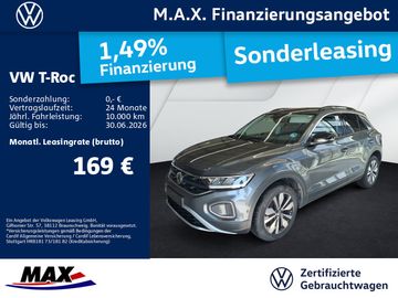 Volkswagen Leasingangebot: Volkswagen T-Roc 1.0 TSI GOAL LED+DCP+PDC+ACC+LANE ASSIST