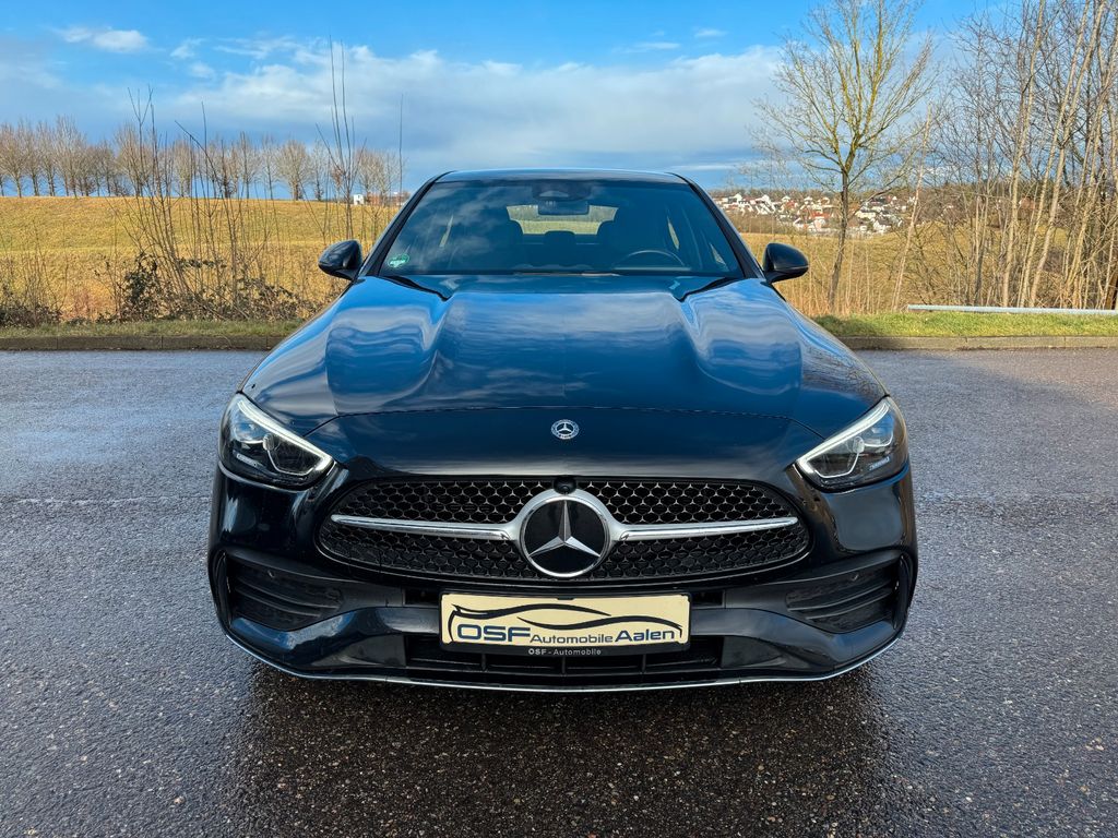 Mercedes-Benz C 200 C 300 Lim. 9G AMG Line,LED,AHK,R.Kam,Spur,1.Hand