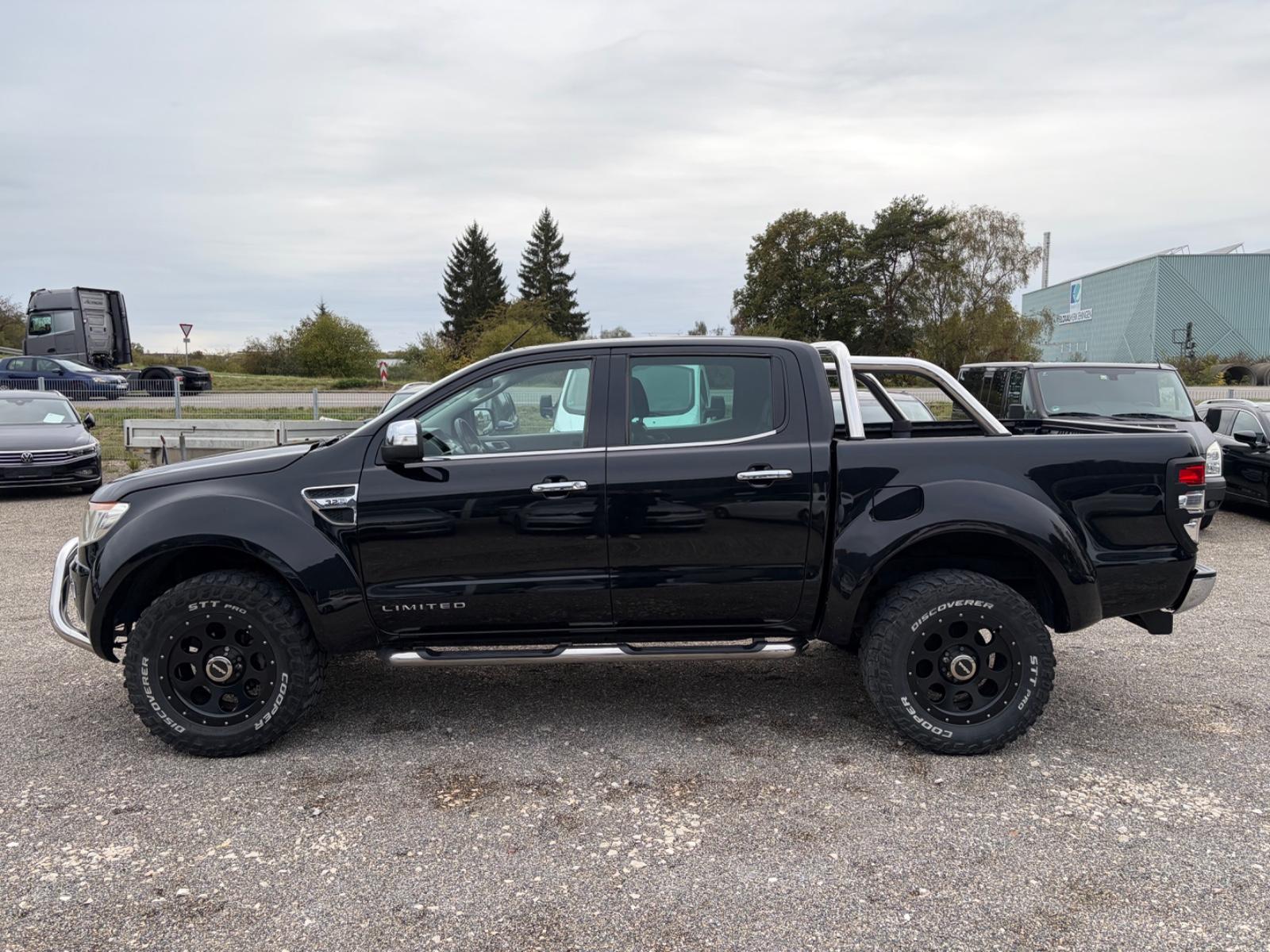 Ford Ranger Limited Double Cab 3.2 TDCi 5 cyl. 200 ch BVM 4x4 / 125 217 km / Cuir / GPS / Caméra / Attelage 3,35 t