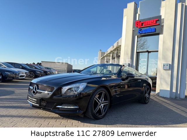 Mercedes-Benz SL 350,Deutsch+Unfallfrei,Sitz-Luft,H&K,Memory.