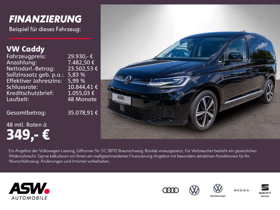 Volkswagen Caddy Style 1,5 TSI DSG LED SHZ RFK NAVI AHK