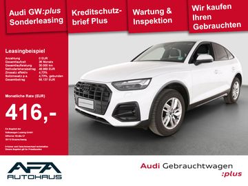 Audi Leasingangebot: Audi Q5 Sportback 40 TDI quattro Pano*AHK*Matrix*360°
