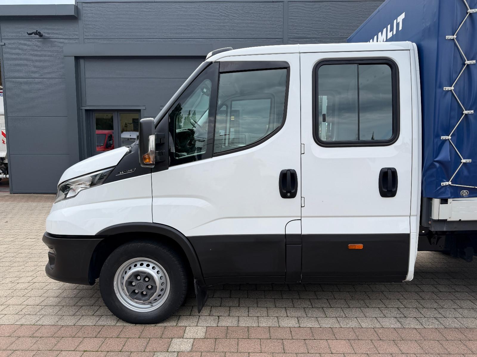 Iveco Daily 35S14 DOKA Pritsche Plane *AHK3,5t*
