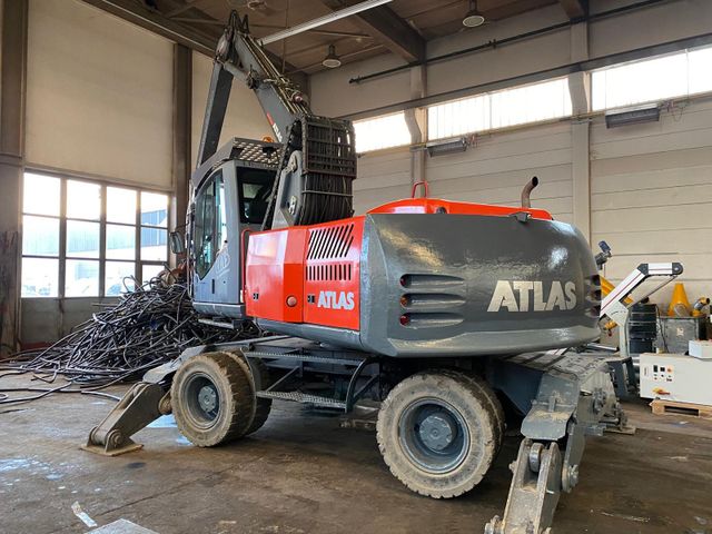 Atlas 230 MH Umschlagbagger/ Neuer Motor 1.500Std