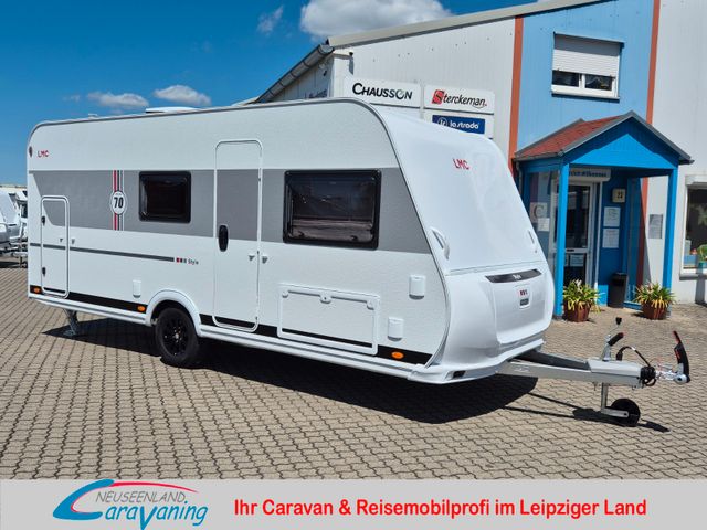 Neuseenland Caravaning Fahrzeugverkauf LMC Style 493 / 490 K *MJ25*Dachklima*Etagenbetten