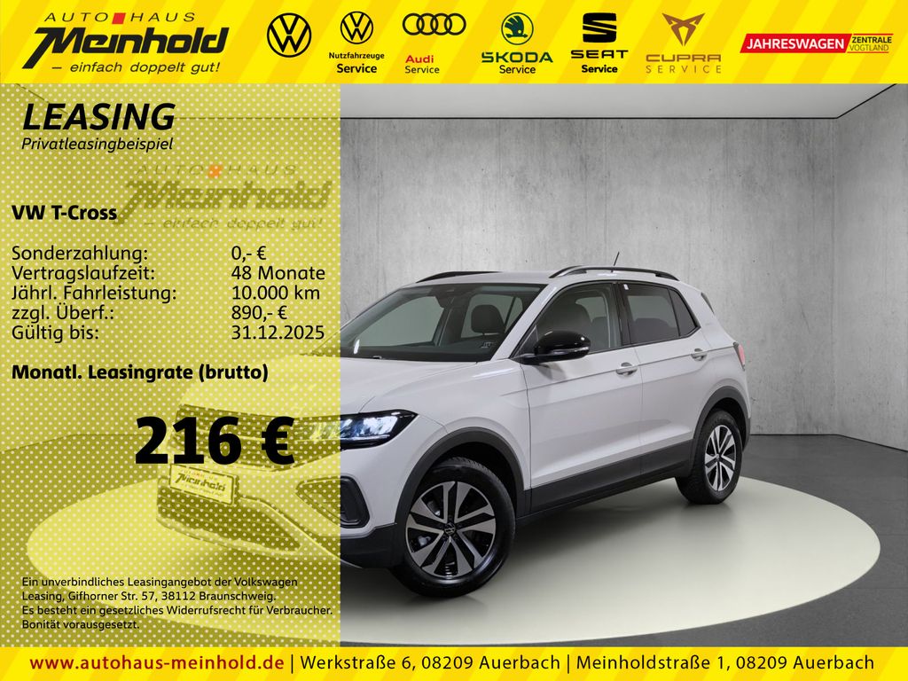 Volkswagen T-Cross 1.0 TSI Energy, Kamera, AHK, Navi