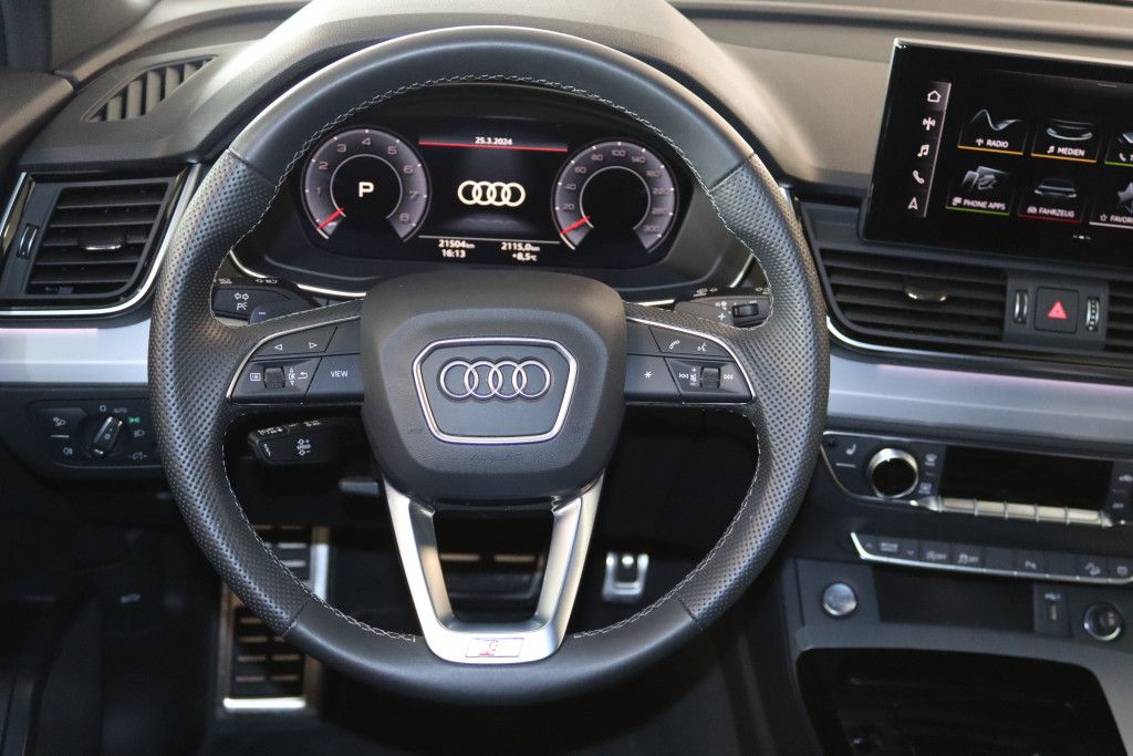 Fahrzeugabbildung Audi Q5 40 TFSI quattro S-Line Navi-AHK-Virtual.-Kam.