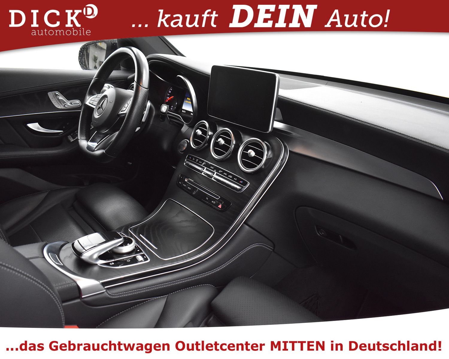 MERCEDES-BENZ GLC 250d Coupe 2X AMG Line COMAND+MEMO+360+BURM+ - Image 12
