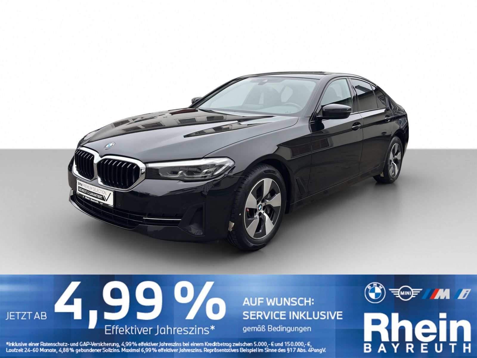BMW 530i Limousine Standheizung ParkAssist Hifi h/k