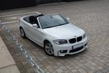 BMW 118i Cabrio in Weiß, Automatik, gepflegt - : Cabrio, Wei