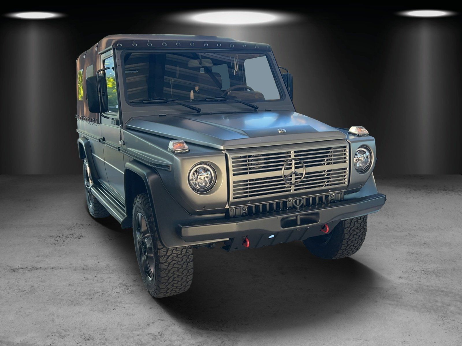 Fahrzeugabbildung Mercedes-Benz PUCH 230 GE lang 4x4 frame-off Vollres. Oldtimer