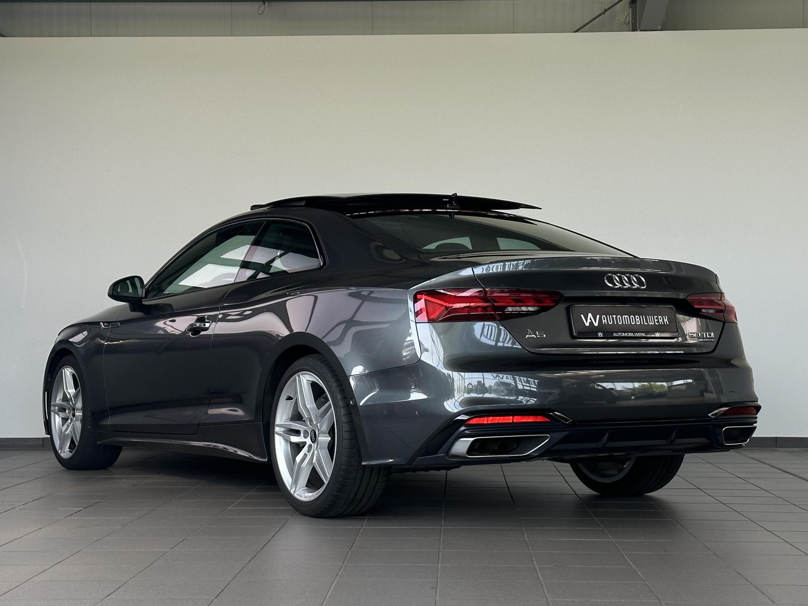 Audi A5 50 TDI |S-LINE |PANO |KAM |MEMO |MATRIX