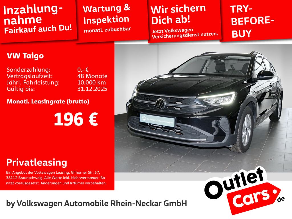 Volkswagen Taigo 1.0 TSI PDC, LED, Klima, uvm
