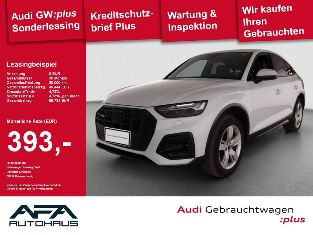 Audi Q5 Sportback 45 TFSI Advanced qu. AHK*Matrix*360
