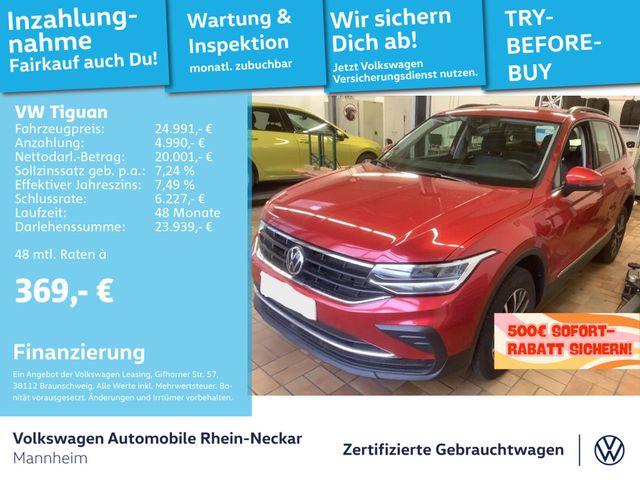 Volkswagen Tiguan 1.4 TSI eHybrid Life LED AHK Fahrassisten