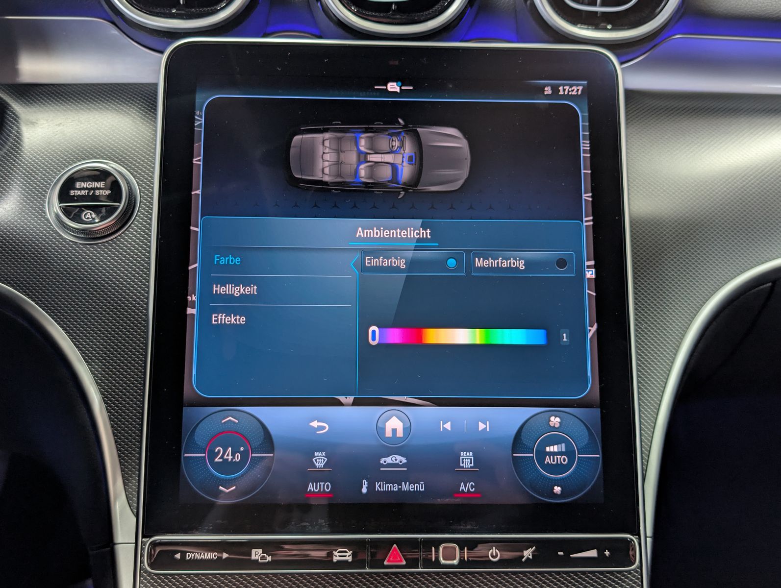 Fahrzeugabbildung Mercedes-Benz C 200 d T Night MBUX DISTRNIC+ AMBI VIRT SHZ KAM