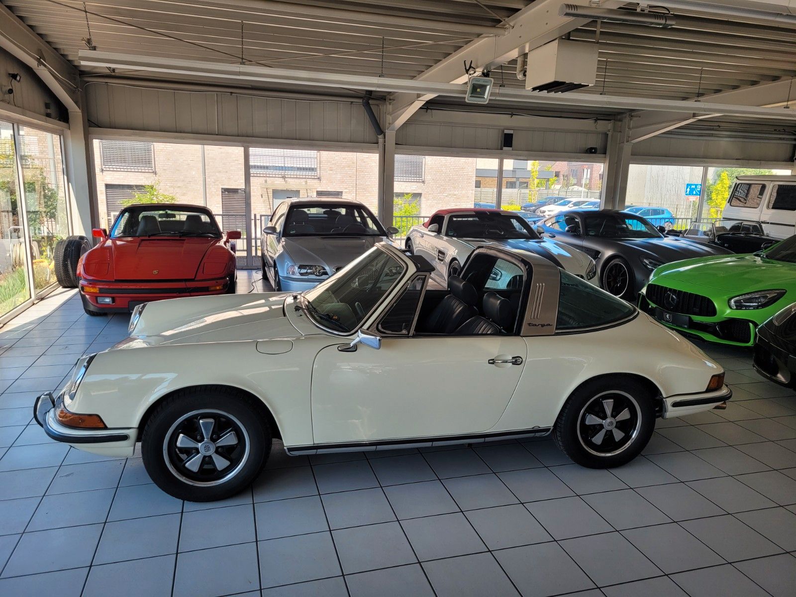 Fahrzeugabbildung Porsche 911 Targa "Ölklappe"/Matching/Original/Deutsch