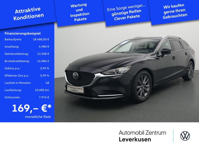 Mazda 6 Kombi SKYACTIV-G NAVI AHK LED KAM LENKRADHZ