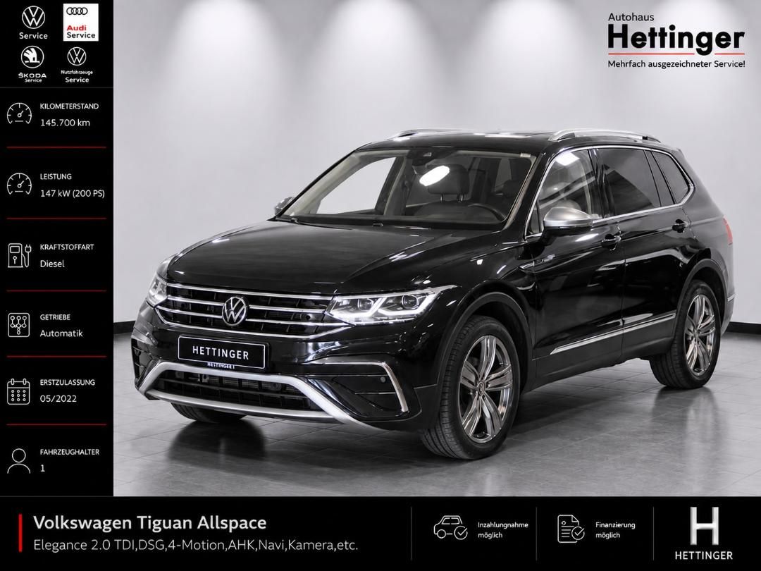 VW Tiguan Allspace Elegance 2.0 TDI,DSG,4-Motion,AH