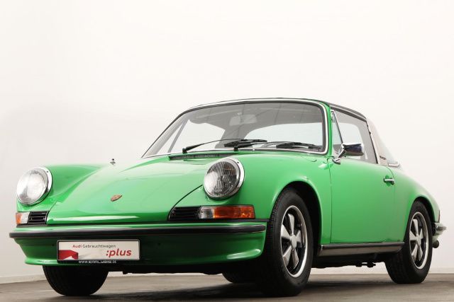 Porsche 911 S 2,4 Targa Ölklappe dt.. Auslieferung