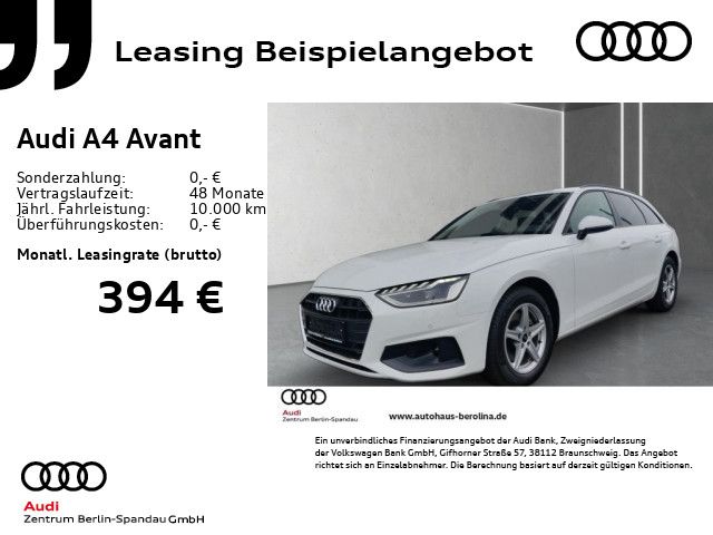 AUDI A4 Avant 30 TDI S tronic *Virt.C+*NAV+*R-CAM*