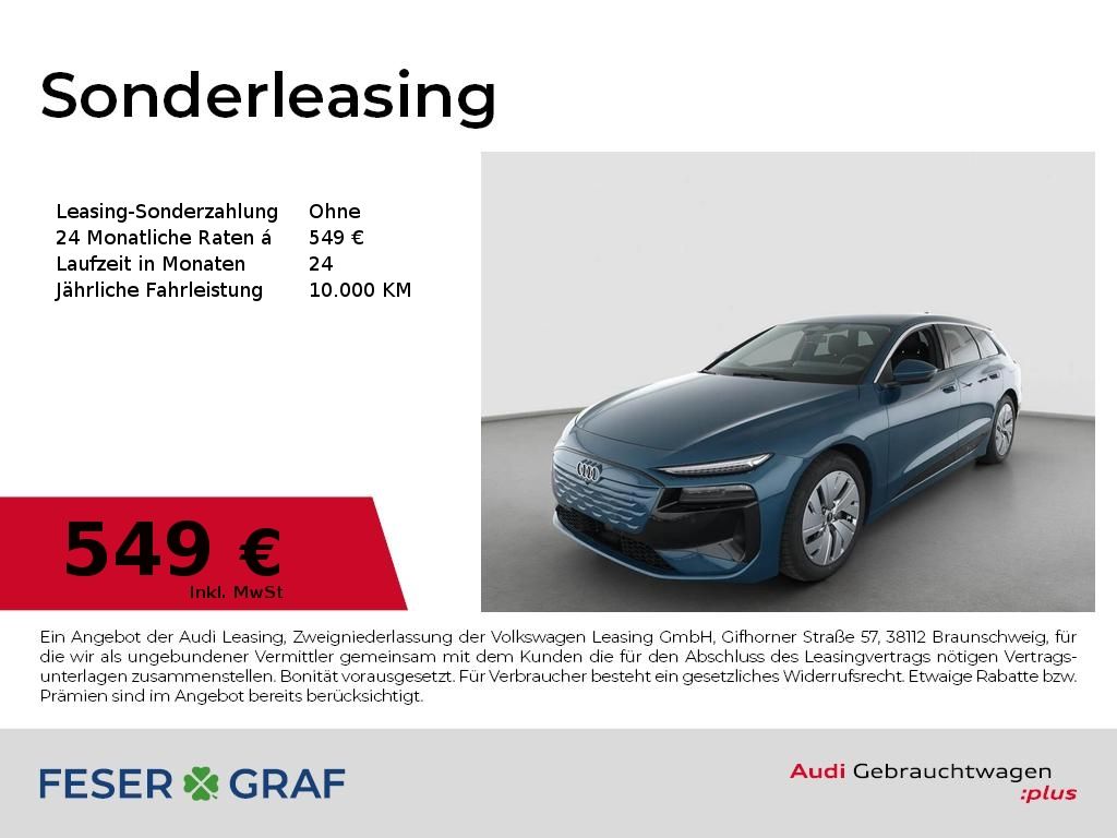 Audi A6 Avant e-tron AHK LUFT MATRIX 360° TECH PRO
