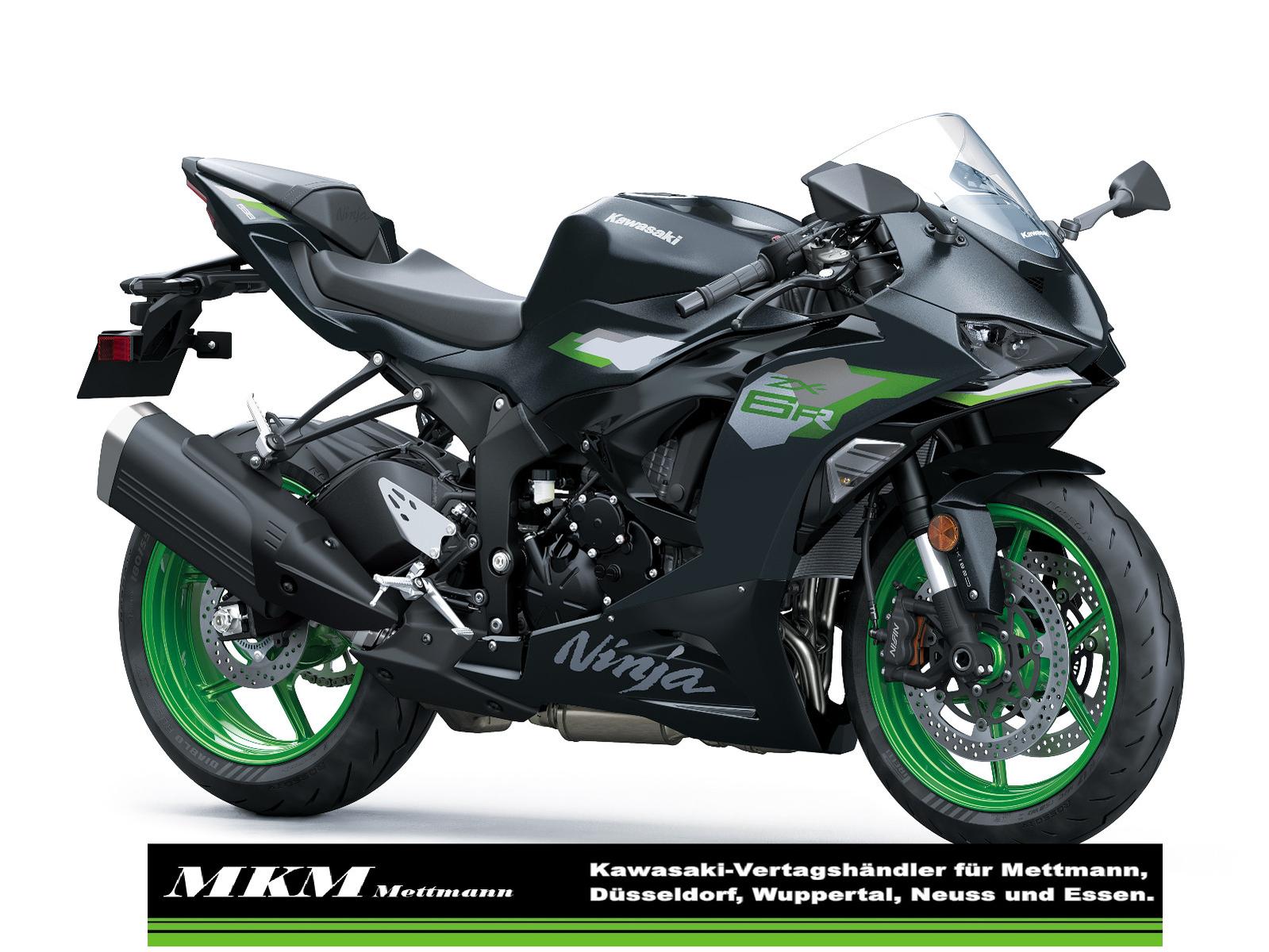 Kawasaki Ninja ZX-6R 2027 in grau # Lieferung Okt. 26