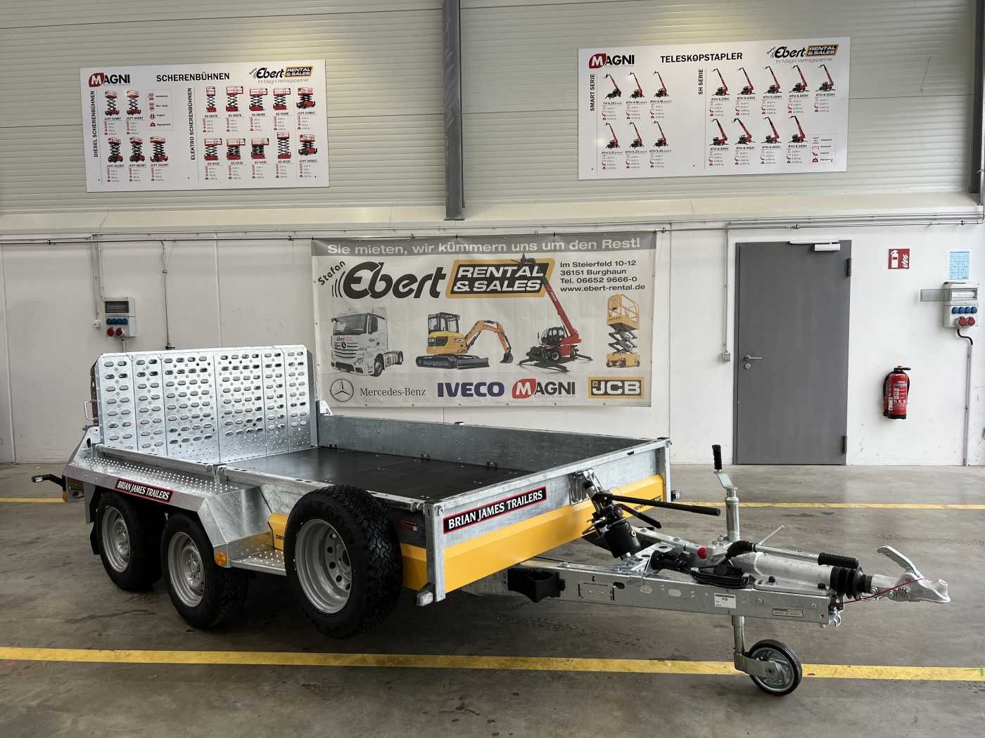 Fahrzeugabbildung Brian James General Plant / kippbar / Länge: 3.1m / 3.500kg