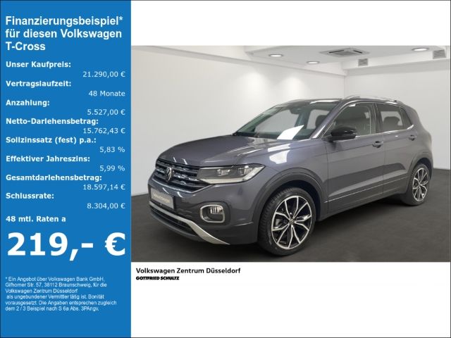 Volkswagen T-Cross 1.0 TSI Style Rückfahrkamera Navigation